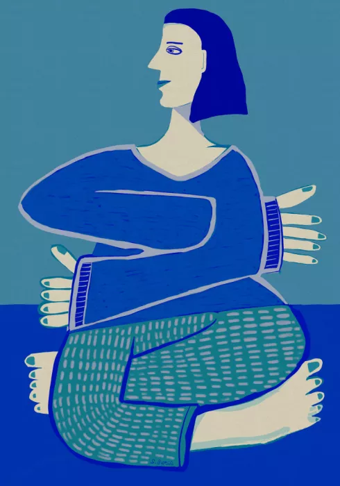 Bursic, Sharyn: Femme en yoga