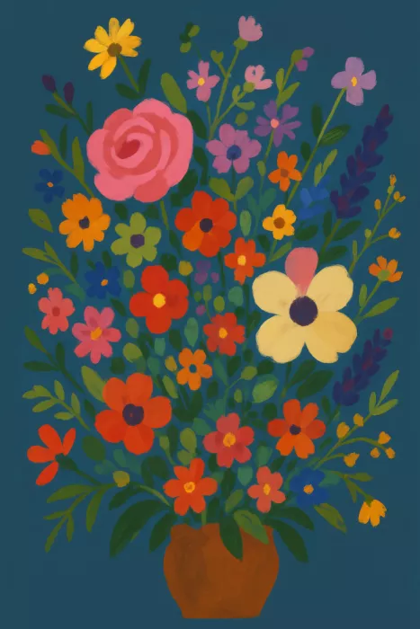 Studio, Floral Frida: Night Garden