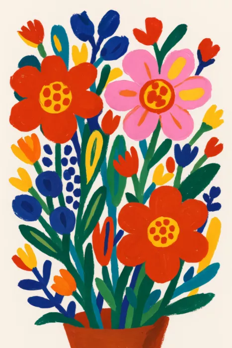 Studio, Floral Frida: Radiant Pot.png
