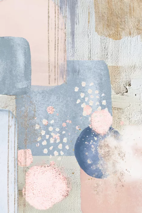 Moss, Ann Sally: Soft Pink N Blue 3
