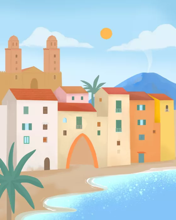Lizde, Petra: Cefalu, Sicily