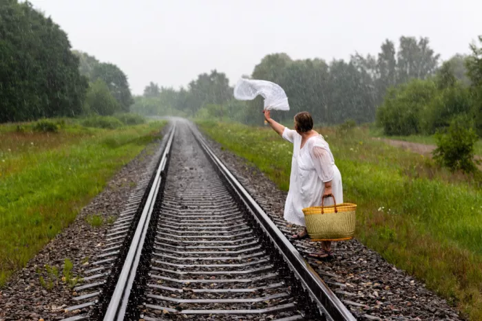 Kaprano, Normunds: Fermando il treno