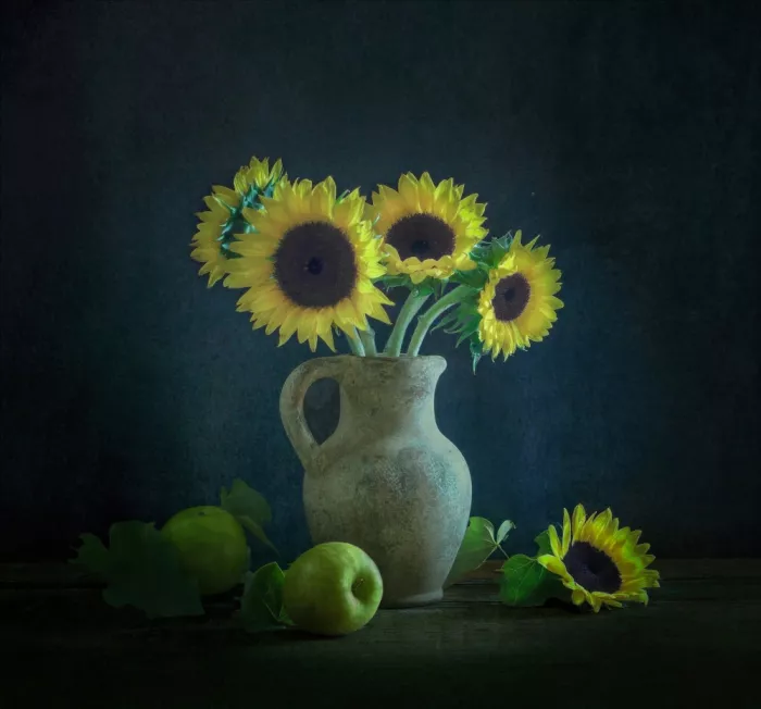 F., Yinan: Sunflowers