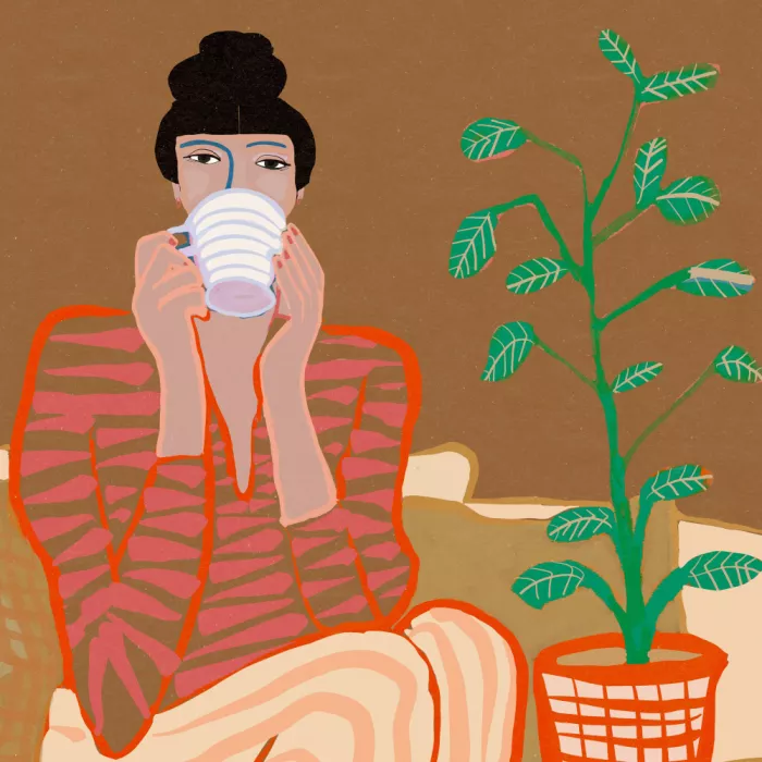 Bursic, Sharyn: Kaffee First Lady entspannt