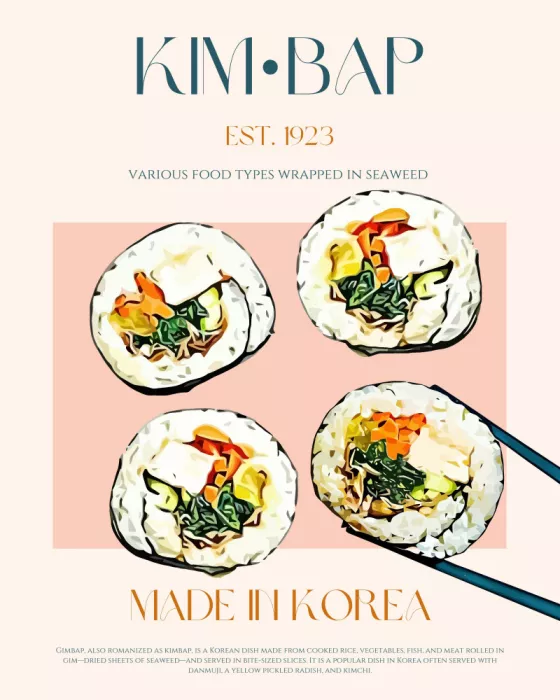 Khokhar, Nazma: Kimbap Délice