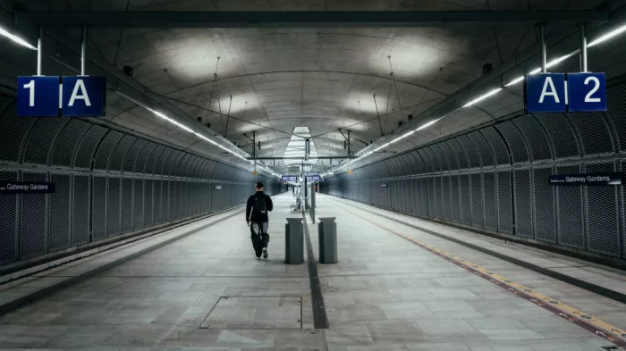 Bauer, Andy: Underground #10: Between two As, beneath the World.