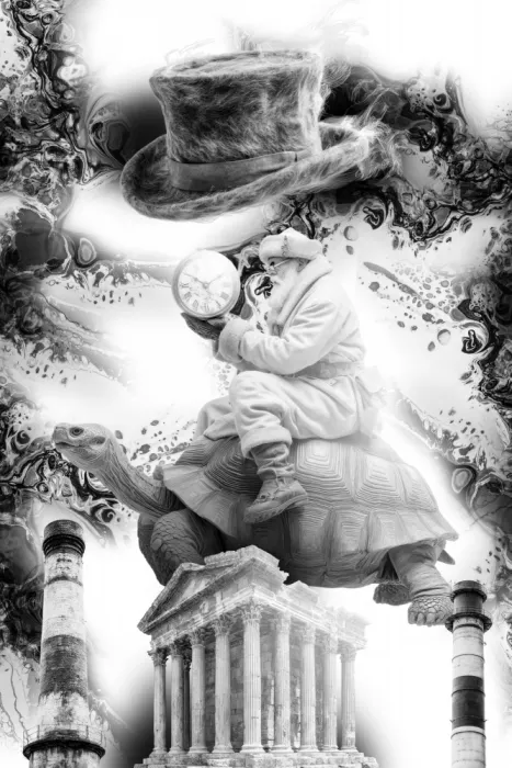 Kulik, Rafal: Póster Ilustración Surrealista Mono 32