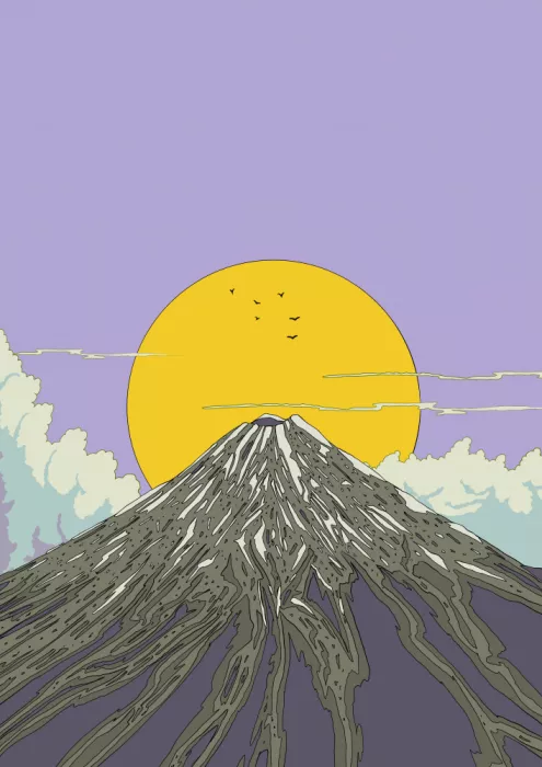 Nicholas: Paysage volcanique