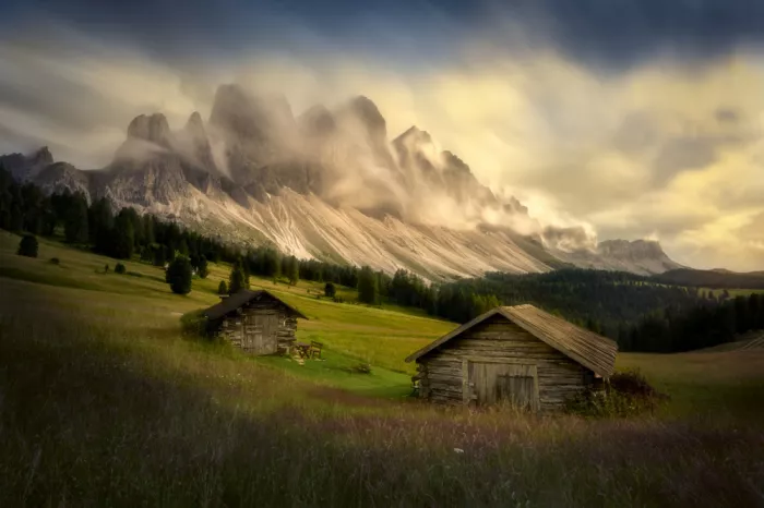 Morávek, Martin: Sunset in Dolomites