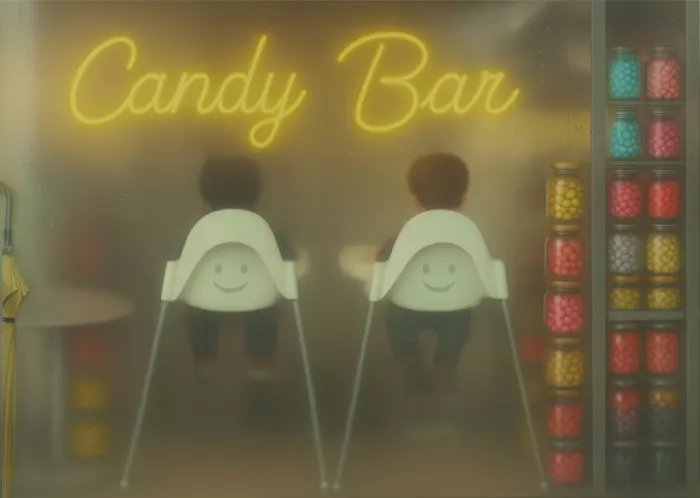 Depaepe, Yvette: Candy Bar ... Sladké útočiště před deštěm ...