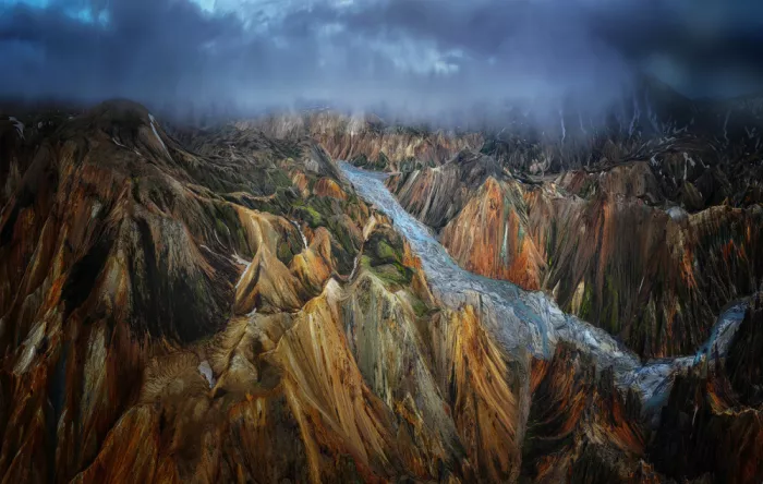 Su, Yuan: Mountains and glacier