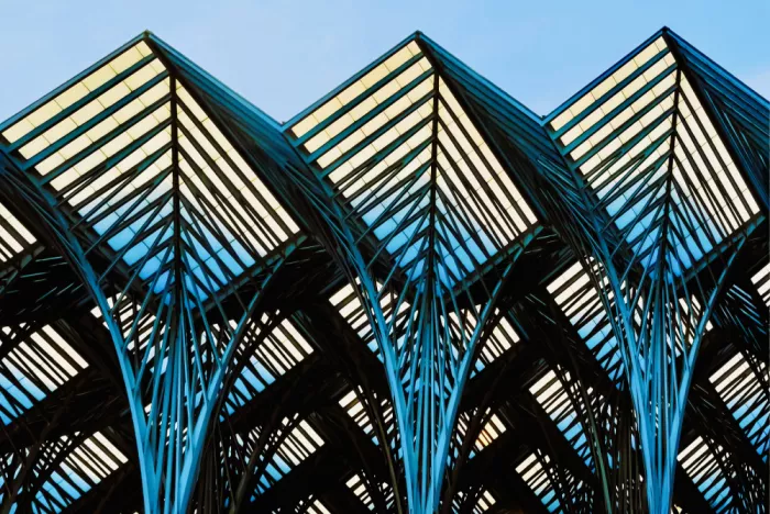 Orbach, Arnon: Glass in Lisbon Orient Station, Lisbon, Portugal,