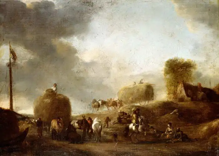 Wouwerman, Philips: Harvest