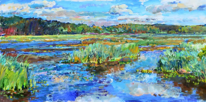 Kutsachenko, Andrii: Clouds over the river