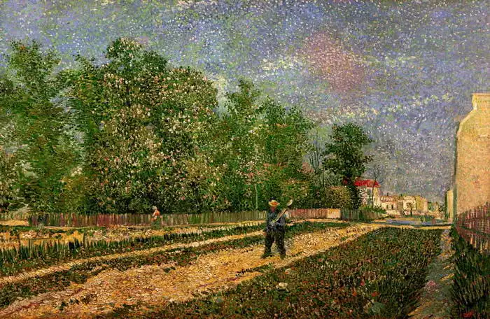 Gogh, Vincent van: Paris suburbs - the way a farmer