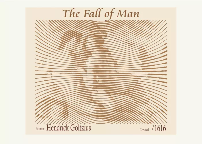 Project, Doa: The Fall of Man – Hendrick Goltzius (1616)