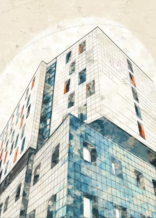 studio, senja Lembayung: Landmark 02