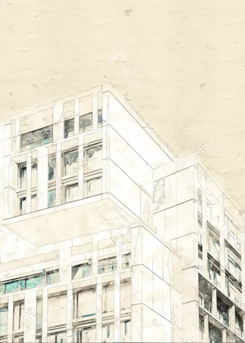 studio, senja Lembayung: Landmark 03