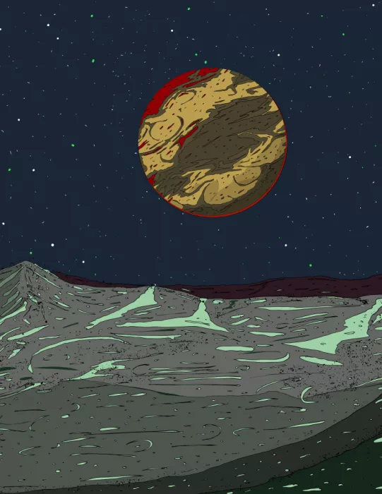 Nicholas: Paysage de Science-Fiction