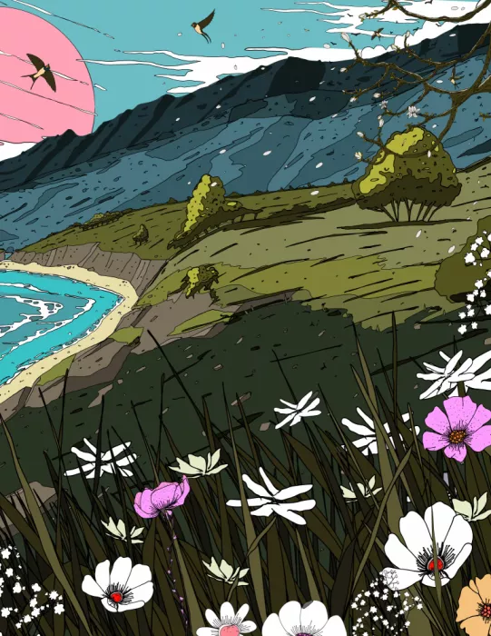 Nicholas: Paysage côtier