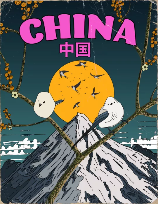 Nicholas: Paysage chinois