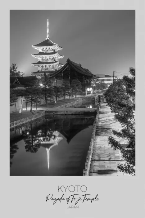 Viola, Melanie: En foco: KYOTO To-ji al atardecer