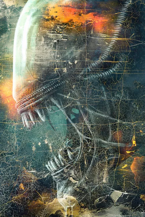 Kulik, Rafal: Art Alien Xénomorphe Vintage 20
