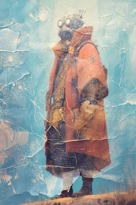 Kulik, Rafal: Cyborg Art Vintage Illustration 18