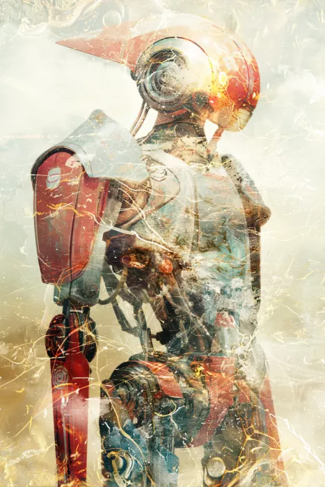 Kulik, Rafal: Cyborg Art Vintage Illustration 20