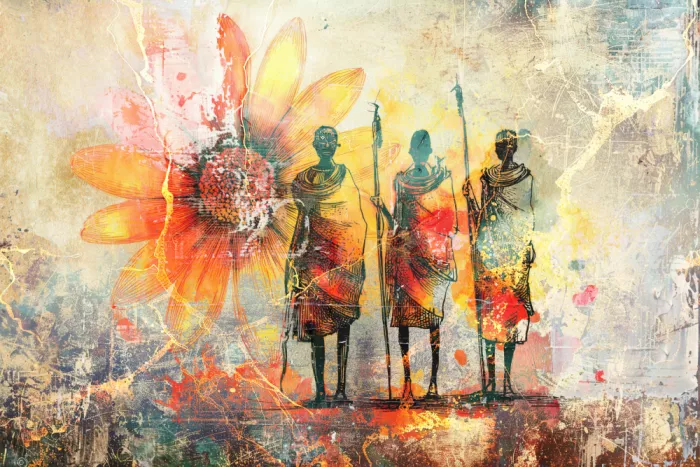 Kulik, Rafal: African Art Vintage Illustration 12