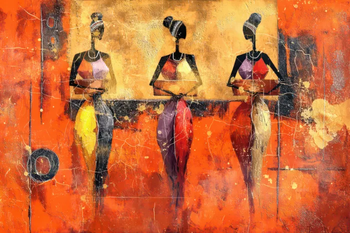 Kulik, Rafal: Arte africano étnico Vintage 10