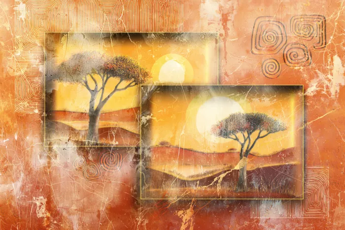 Kulik, Rafal: Arte africano étnico vintage 32