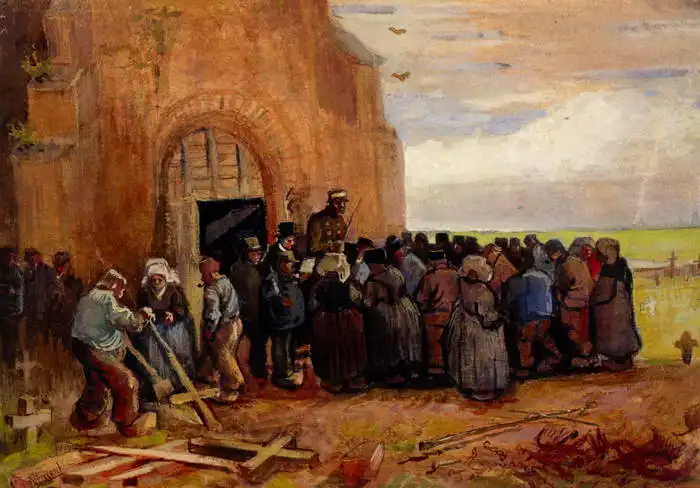 Gogh, Vincent van: Prodej stavebních zbytků