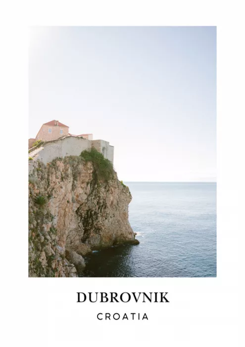 Zwart, Raisa: Dubrovnik Travel poster