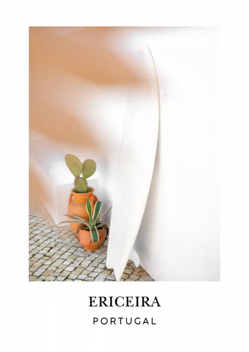 Zwart, Raisa: Ericeira Surf Reiseplakat