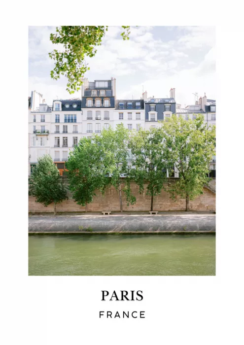 Zwart, Raisa: Seine Paris France Affiche de voyage