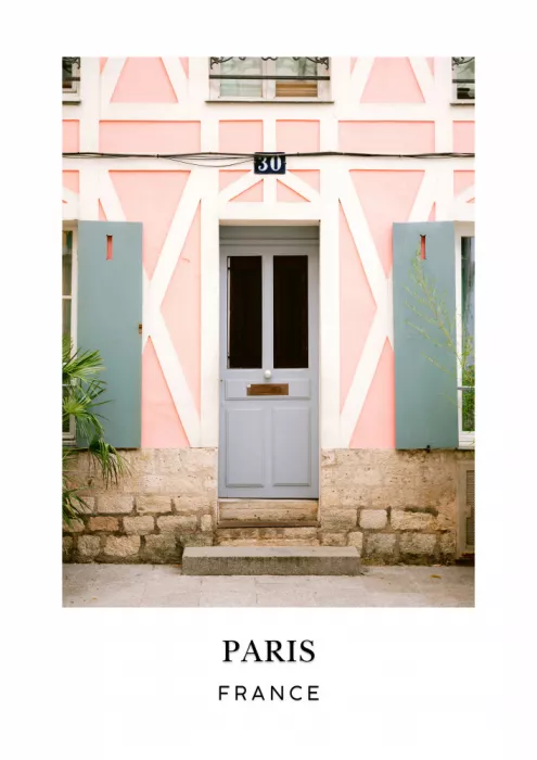 Zwart, Raisa: Paris France Travel poster
