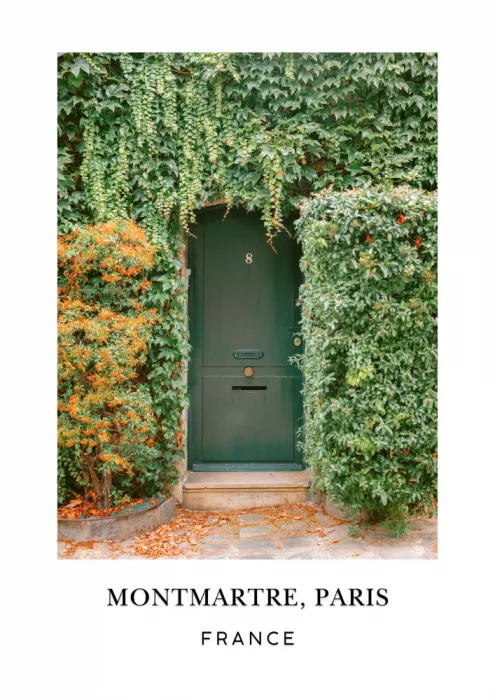 Zwart, Raisa: Ivy door Paris Travel poster