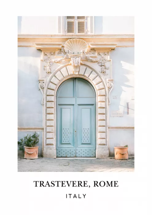 Zwart, Raisa: Rome Travel Poster Italy