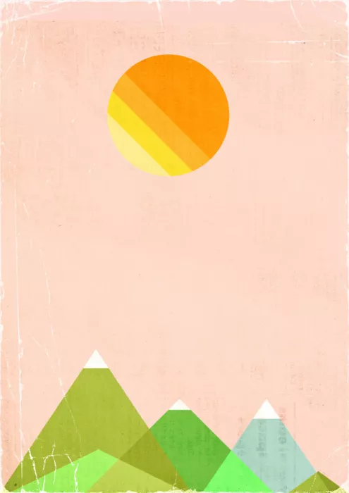 Nicholas: Soleil et montagnes