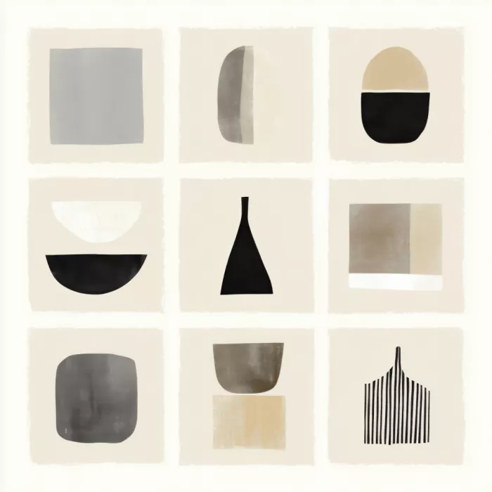 Imaginative: Soft Geometry – Contemporary Boho Art