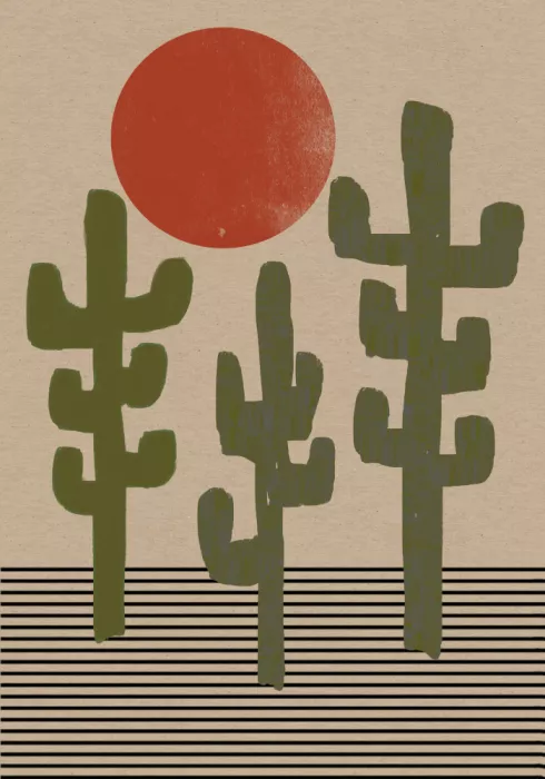 Studio, Miuus The: Southwestern landscape No. 1