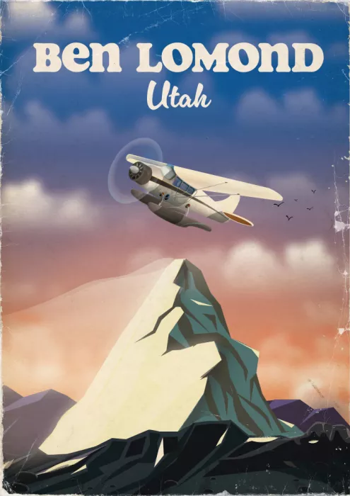 Nicholas: Ben Lamond Utah Affiche de voyage