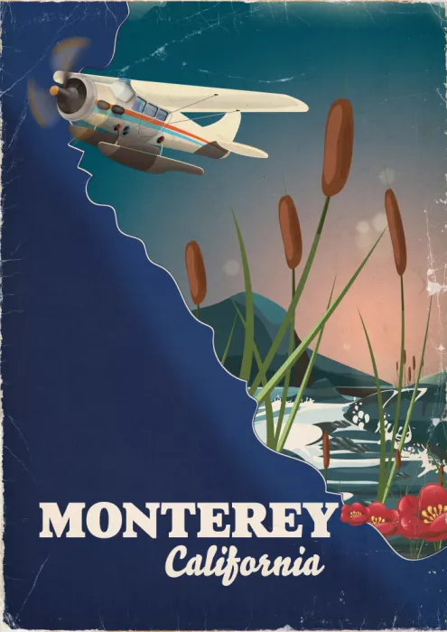 Nicholas: Affiche de voyage Monterey California