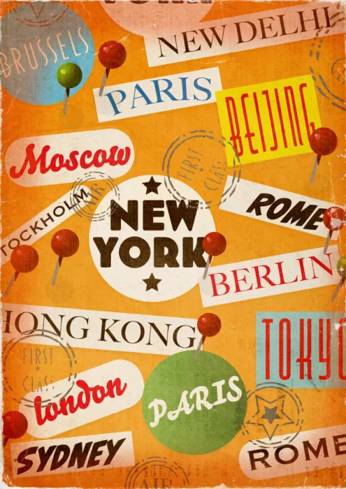 Nicholas: Travel Stickers