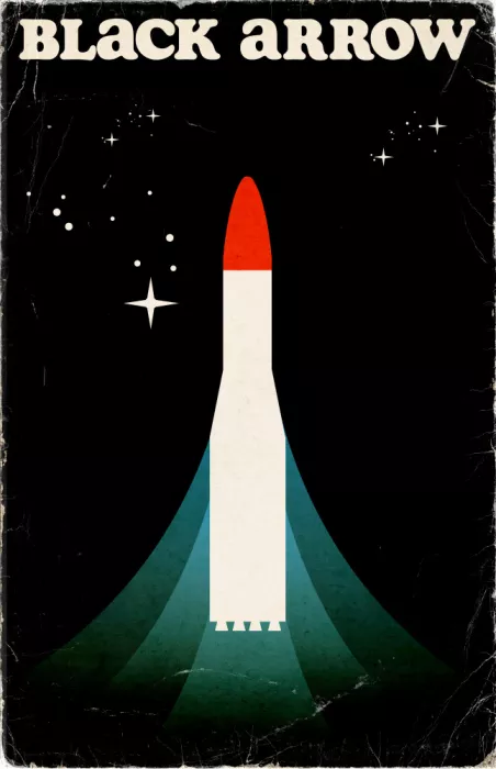 Nicholas: Black Arrow Space Art