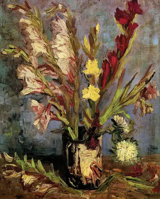 Gogh, Vincent van: Vase avec glaïeuls