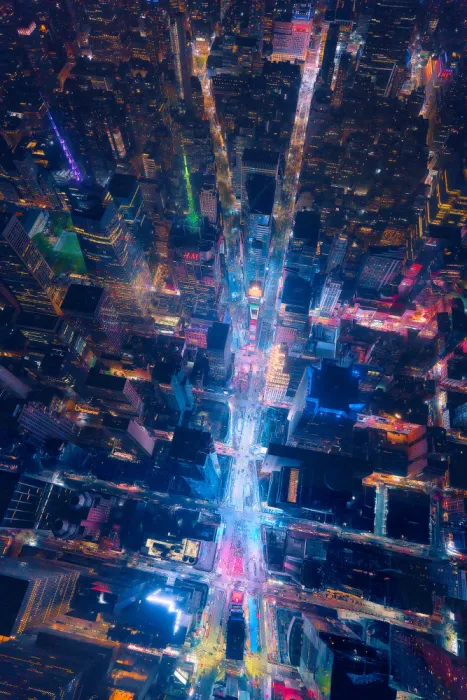 la, De Javier: Flying Times Square