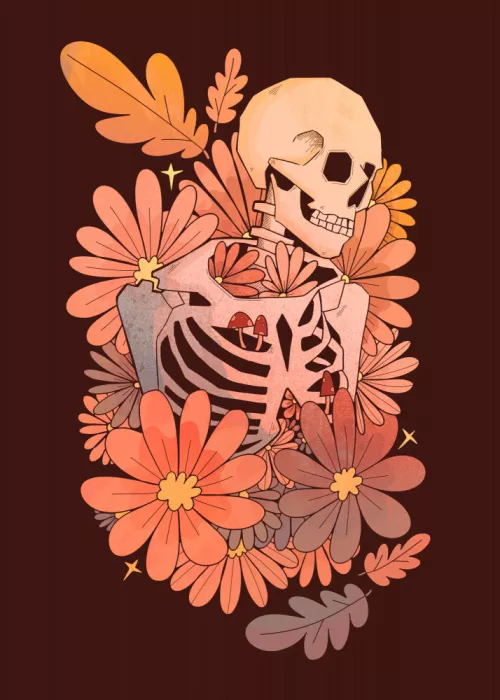 Wade, Stephen: Autumnal skeleton