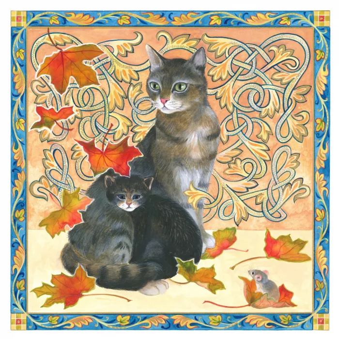Brent, Isabelle: Autumn Cat and Kitten